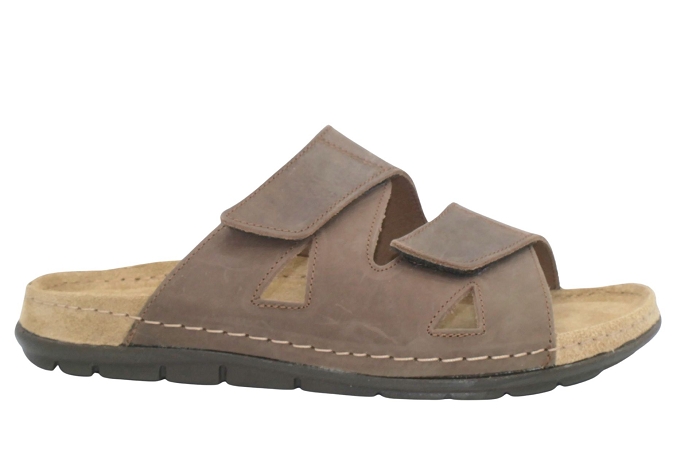 Rhode nu pieds sandale 5914 hom marron