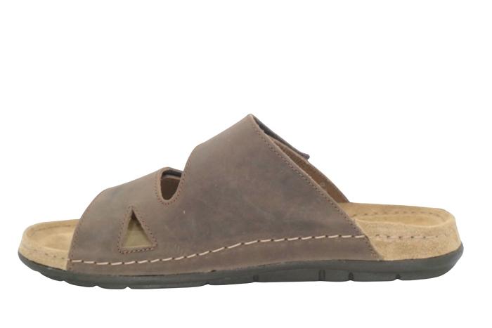 Rhode nu pieds sandale 5914 hom marron3404101_2