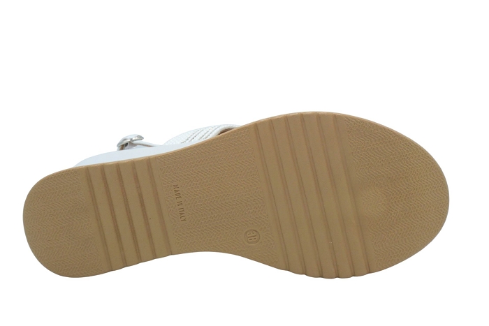 Repo nu pieds sandale 21218 strass blanc3404501_5