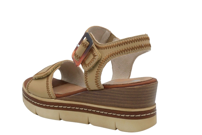 Remonte nu pieds sandale d2l58 61 beige3404701_2
