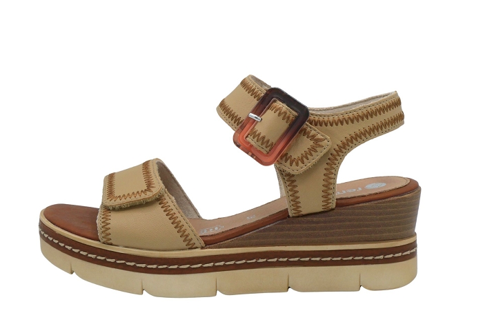 Remonte nu pieds sandale d2l58 61 beige3404701_3
