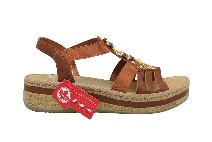 Remonte nu pieds sandale v0921  24 marron