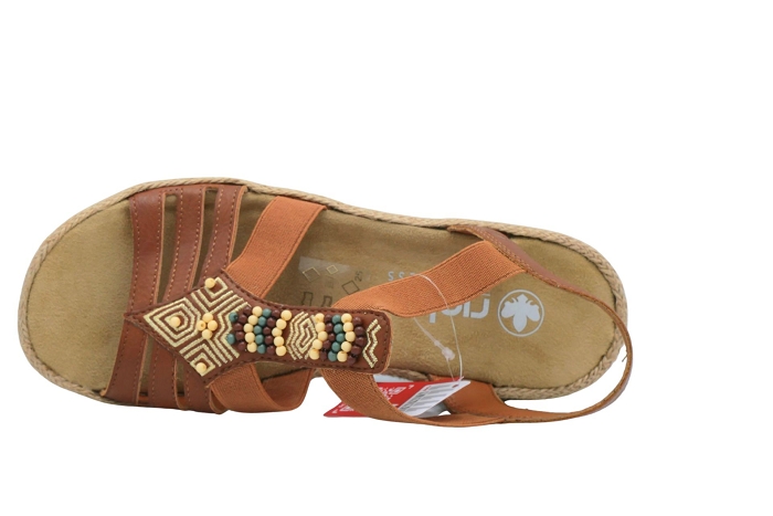 Remonte nu pieds sandale v0921  24 marron3405101_3