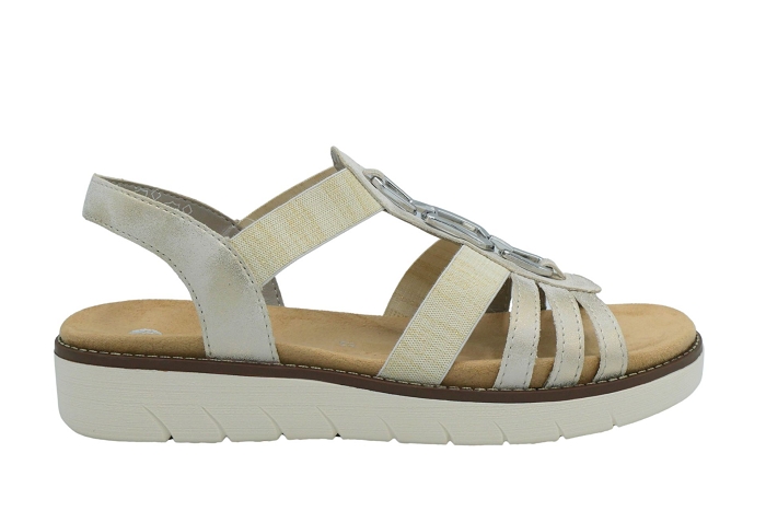 Remonte nu pieds sandale d2041 90 or