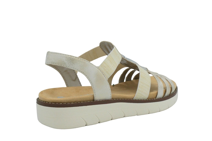 Remonte nu pieds sandale d2041 90 or3405501_3