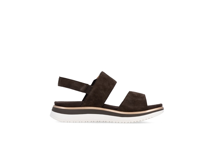 Remonte nu pieds sandale d1j62 25 buck marron