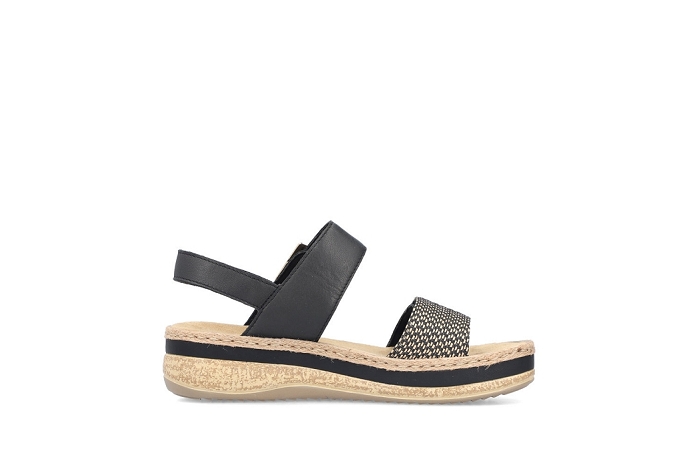 Remonte nu pieds sandale v0951 00 noir3407501_2