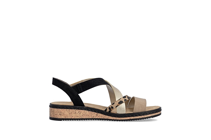 Rieker nu pieds sandale v3663 leo blanc multi3408401_2