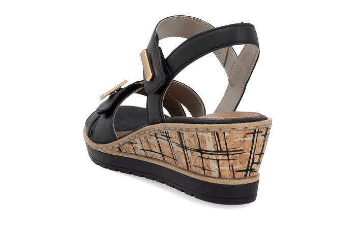 Remonte nu pieds sandale r6266 00noir noir3408901_3