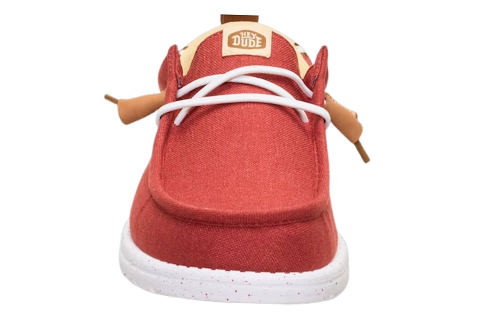 Hey dude bateaux wally craft linen rouge3410601_3