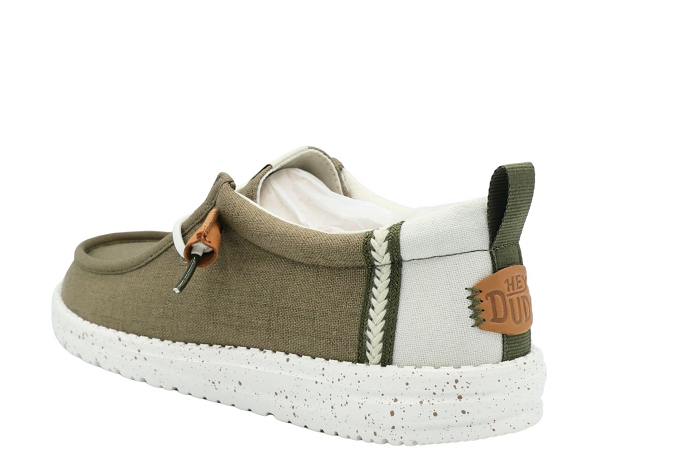Hey dude bateaux wally craft linen vert3410801_3