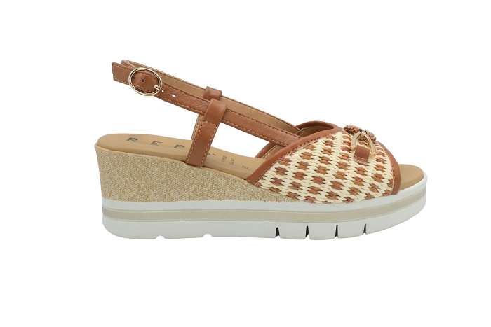 Repo nu pieds sandale 83271 marron