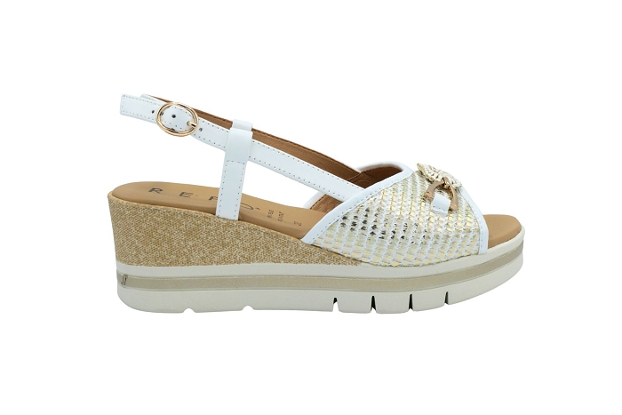 Repo nu pieds sandale 83271 blanc