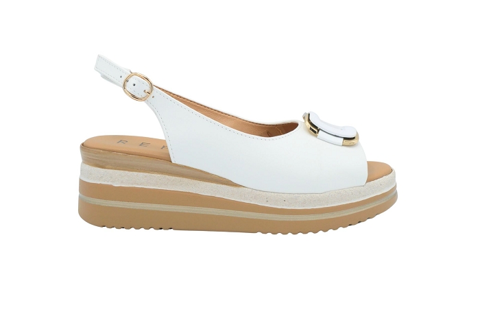 Repo nu pieds sandale 12208 blanc