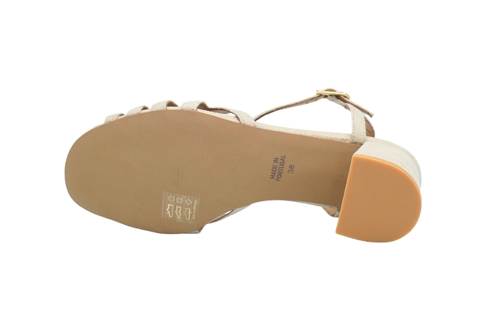 Maroli nu pieds sandale 7702 or t45 beige3411701_4