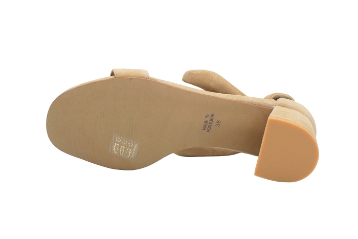 Maroli nu pieds sandale 7703 camel camel3411801_4
