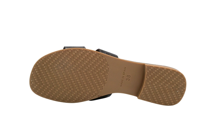 Evafruitos nu pieds sandale 3053 mule croco marron3412301_4