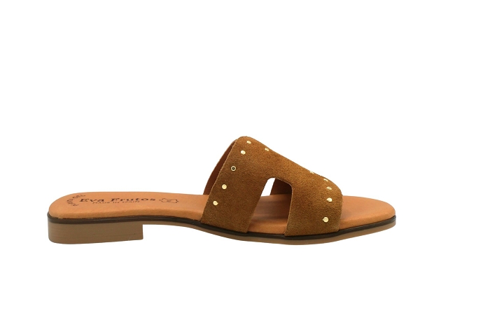 Evafruitos nu pieds sandale 3054 mule tan