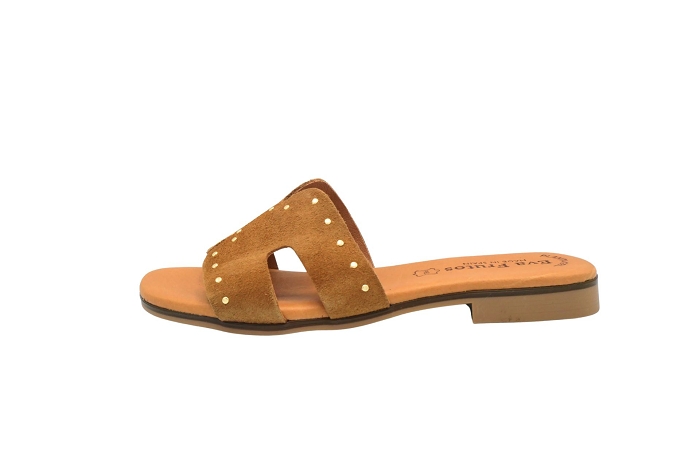 Evafruitos nu pieds sandale 3054 mule tan3412401_2