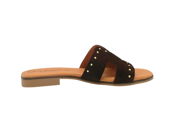 Evafruitos nu pieds sandale 3054 mule tdm buck marron