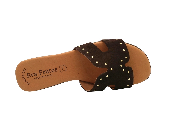 Evafruitos nu pieds sandale 3054 mule tdm buck marron3412501_3
