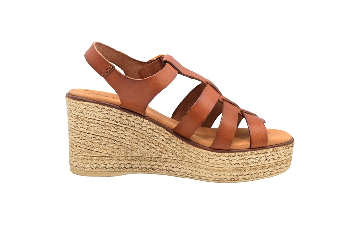 Evafruitos nu pieds sandale 5822 tan tan