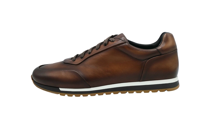 Magnanni baskets 26464baskcuir marron3413701_2