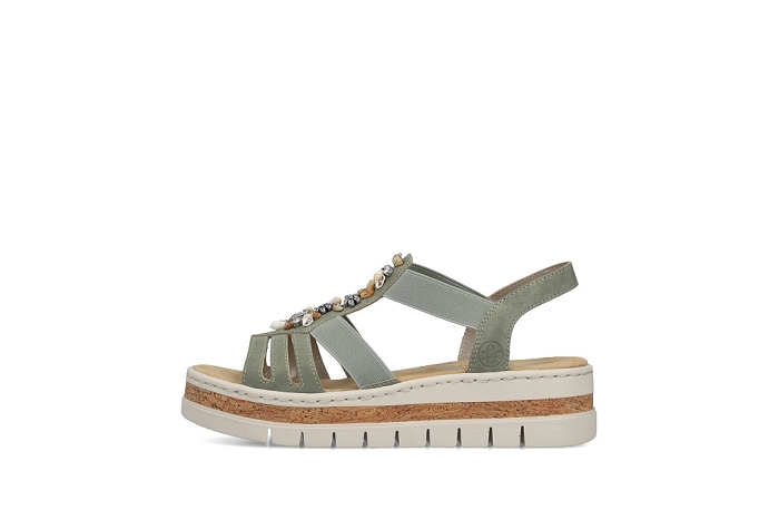 Rieker nu pieds sandale v 4949 52 vert