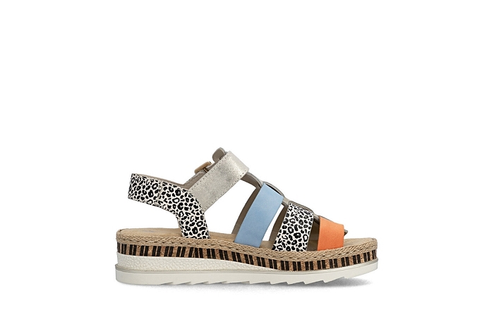 Rieker nu pieds sandale v7904 90 multi