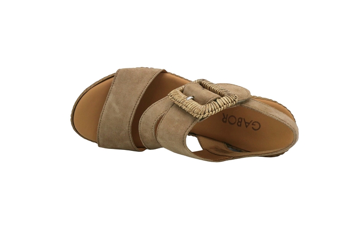 Gabor nu pieds sandale 84771 14 beige3414501_3