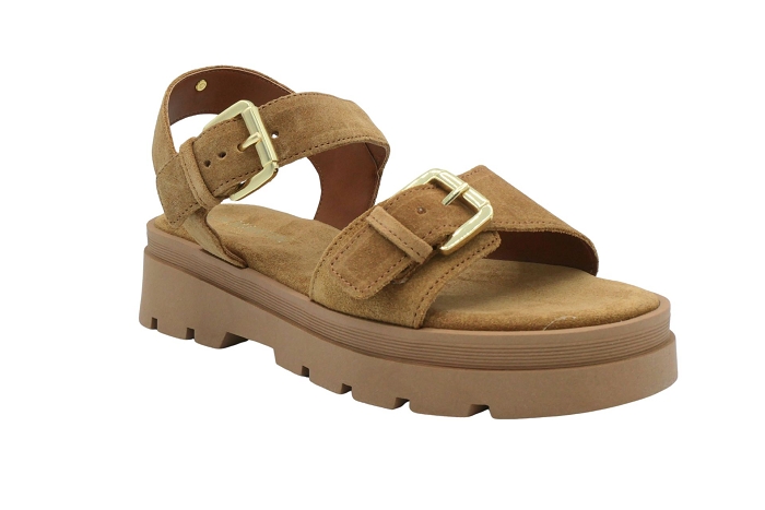 Jb martin nu pieds sandale delia croute camel3415001_3