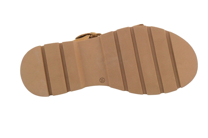 Jb martin nu pieds sandale delia croute camel3415001_5