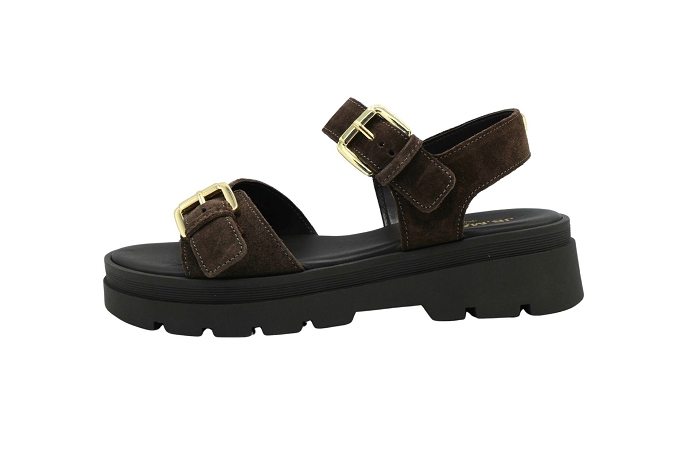 Jb martin nu pieds sandale delia croute chocolat3415101_2
