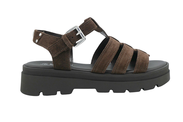 Jb martin nu pieds sandale delice croute chocolat