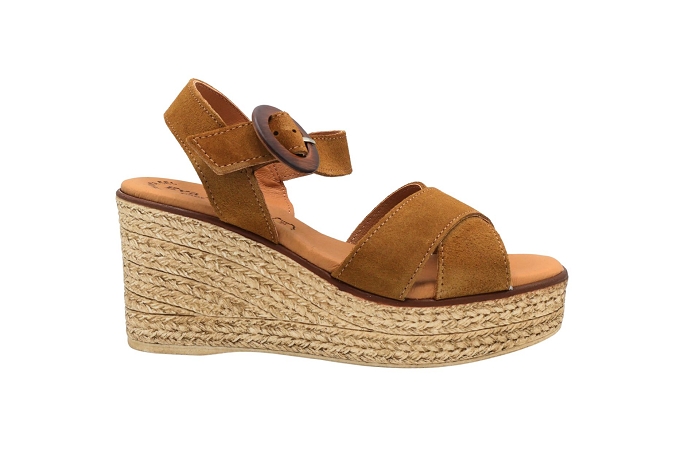 Evafruitos nu pieds sandale 5816 vel tan