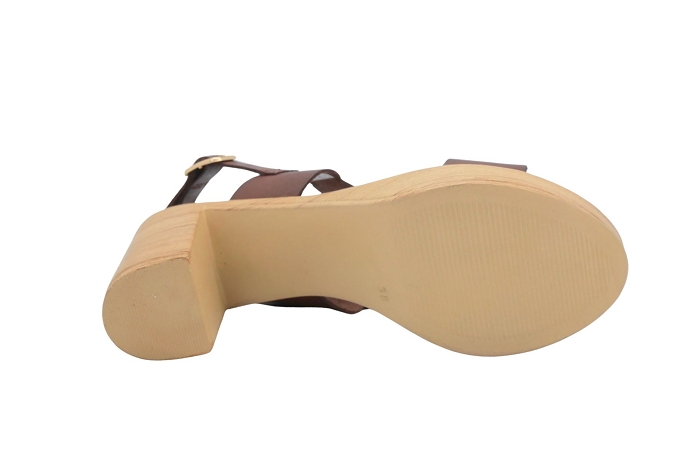 Evafruitos nu pieds sandale 6893 bijou marron3415701_3