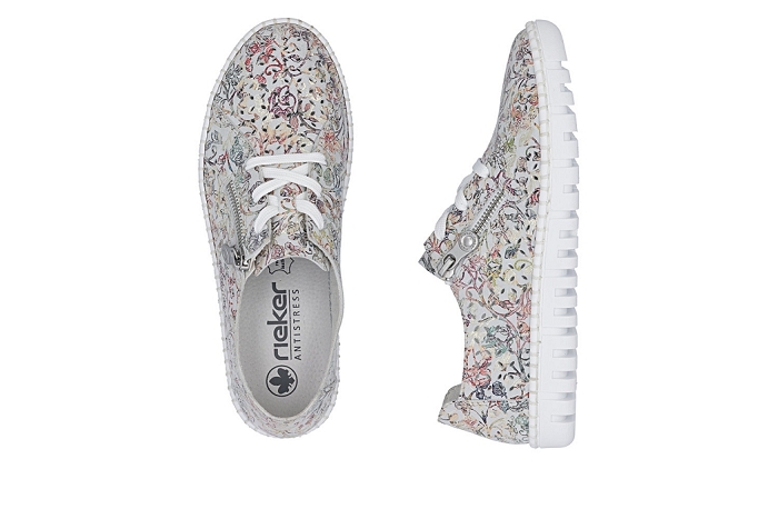 Rieker baskets m2306 92bl blanc3417301_5