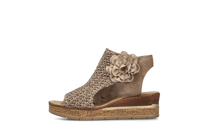 Rieker nu pieds sandale 63791 60 beige