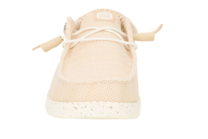 Hey dude boots bottines wally strech soxcreme beige blanc3417801_4