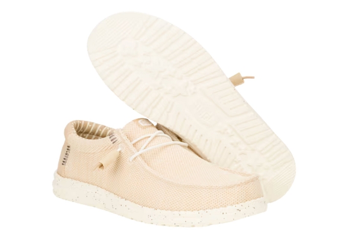 Hey dude boots bottines wally strech soxcreme beige blanc3417801_6