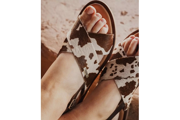 Les tropeziennes nu pieds sandale doapo vache multi3418301_4