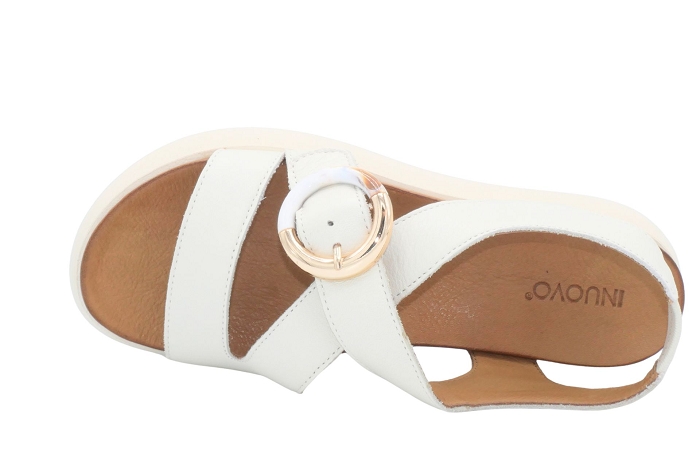 Inuovo nu pieds sandale a96067 beige3419801_3
