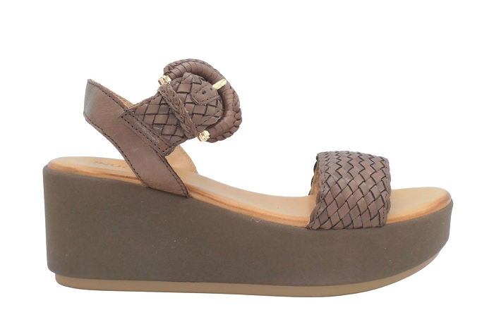 Inuovo nu pieds sandale 123035 marron