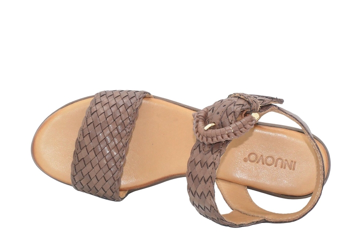 Inuovo nu pieds sandale 123035 marron3420001_3