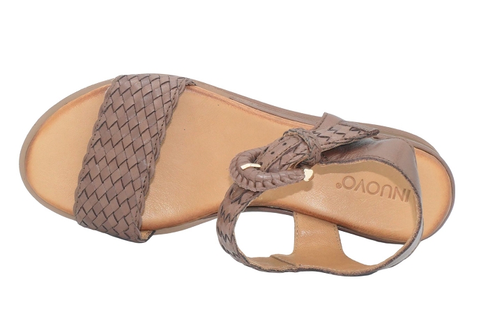 Inuovo nu pieds sandale 113031 marron3420401_4