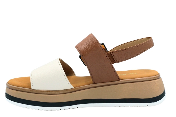 Gabor nu pieds sandale 82744 52 blanc marron3420801_2