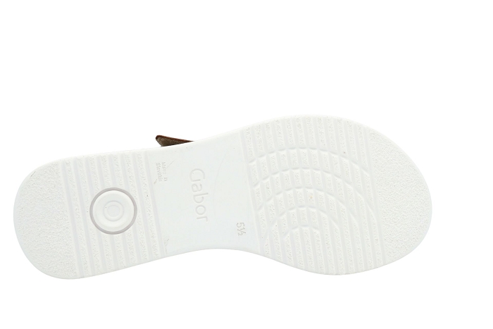 Gabor nu pieds sandale 82744 52 blanc marron3420801_5