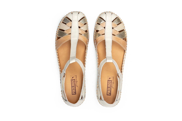 Pikolinos ballerines cadaques 0705e 1 blanc3421001_4