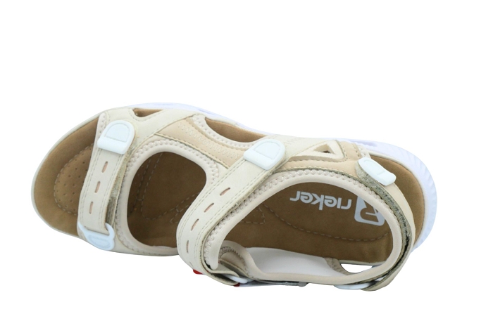 Rieker nu pieds sandale 64070 60 beige3421401_3