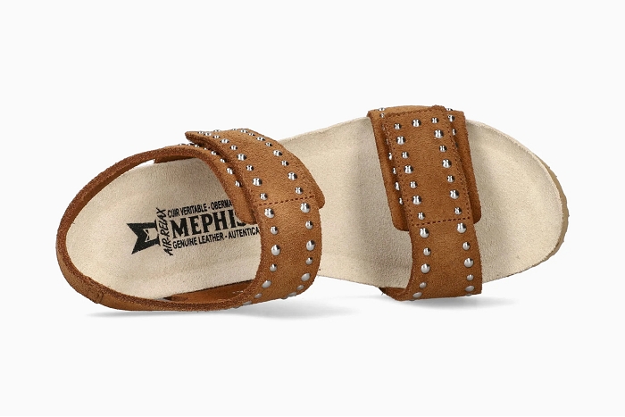 Mephisto nu pieds sandale lina  62844 tabac3423001_3